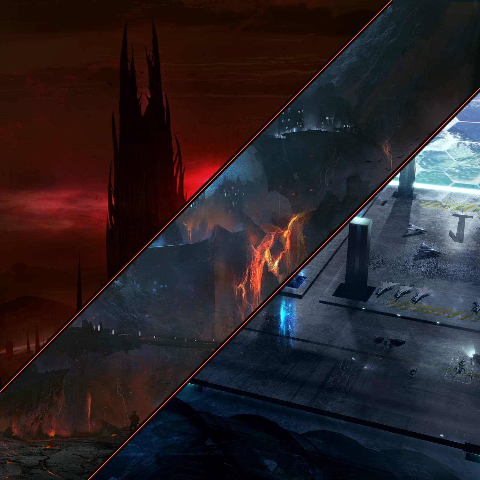 Digital Backgrounds — All 3